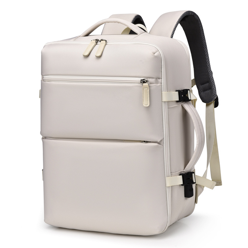 Cross-border in-stock independent shoe warehouse backpacks, travel backpacks, men's and women's urban lightweight multi-functional leisure luggage backpacks full figure