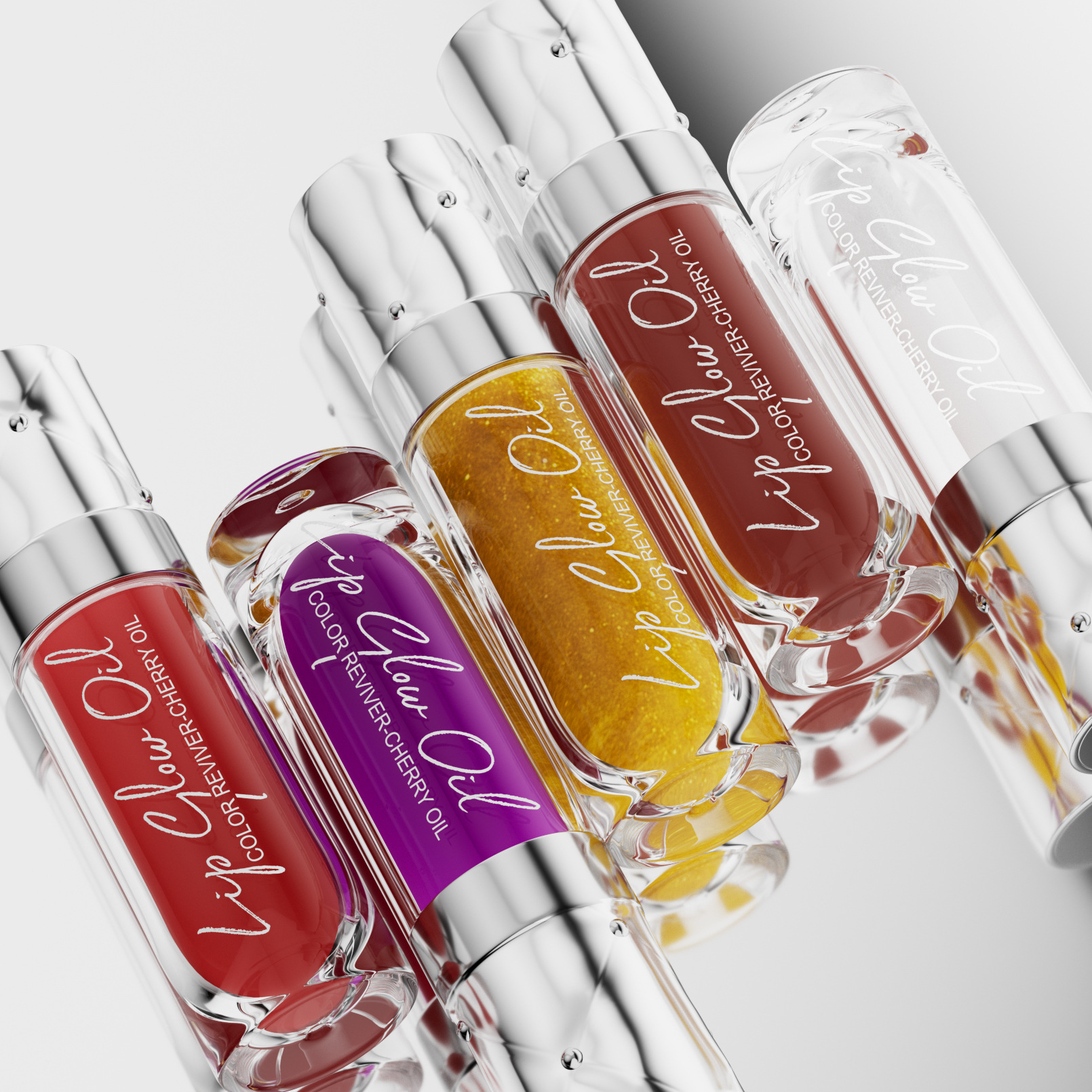 HelloKiss Foreign Trade's best-selling Hydrating texture Lip gloss, Water Mirror Lip gloss and Lip oil Lip Oil Specification drawing