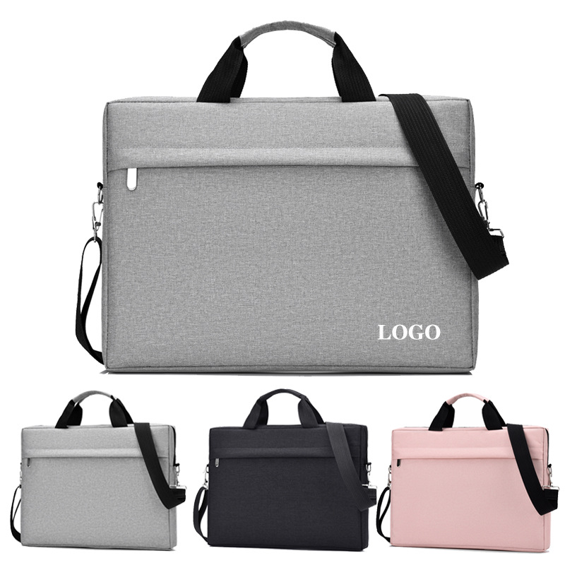 Wholesale tablet bags, 15-inch and 16-inch laptops, single-shoulder bags, computer briefcases, and business bags with logo printing full figure