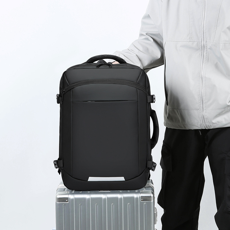 New cross-border Korean-style men's backpacks, school bags for junior and senior high school students, large-capacity, simple commuting computer bags for foreign trade Application Scenario