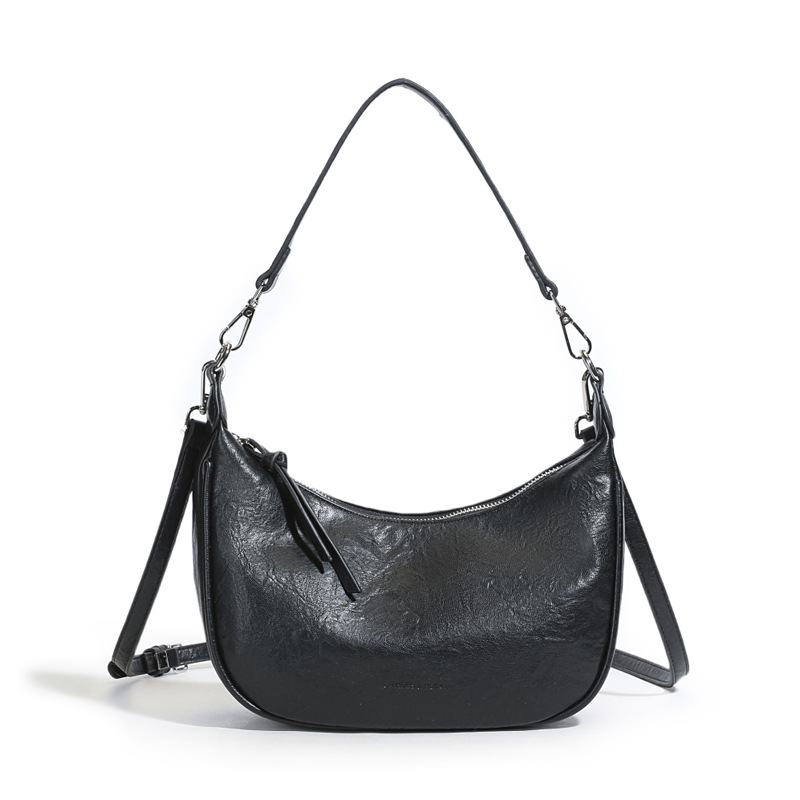 Niche design, versatile and stylish dumpling bag 2025 New style women's single-shoulder bag, casual and lightweight, internet-famous crossbody bag Item Picture