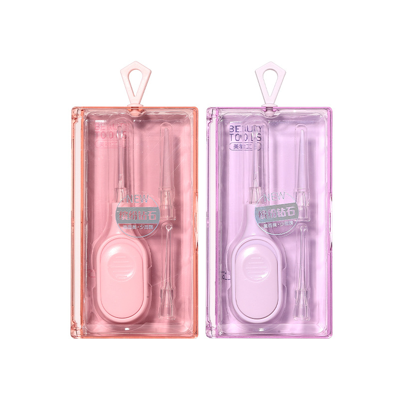 LMLTOP Baby Glowing Ear Picks 3-piece Set with Light Earwax Cleaning Magic Tool, Ear Picking tools, Tweezers SY547 Item Picture