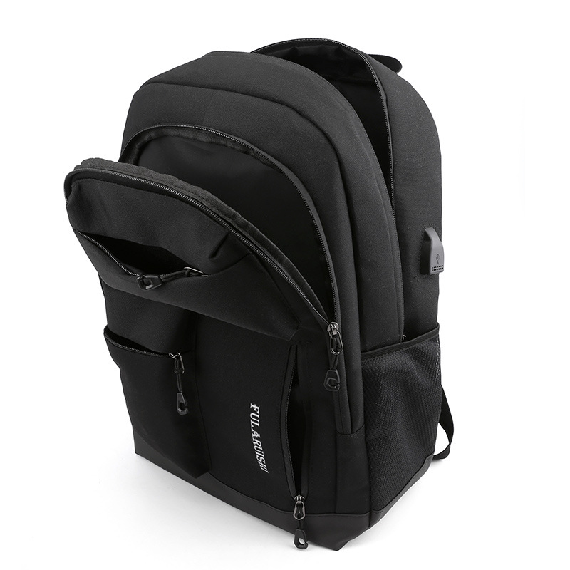 Wholesale Korean-style multi-functional backpacks for men, trendy campus, college and high school students, casual travel bags, and computer bags details Picture