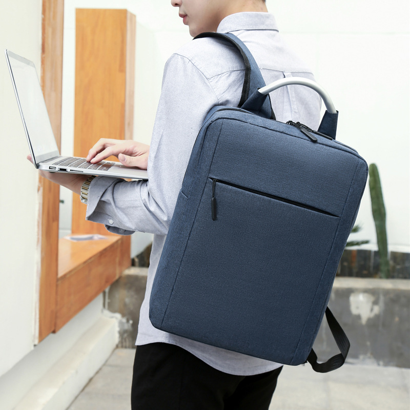 Men's high-end backpack, schoolbag, crossbody bag, men's high-end backpack, men's high-end business computer bag details Picture