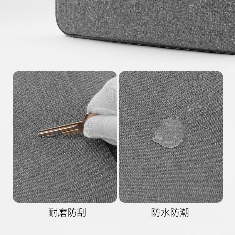Tablet inner liner bag, suitable for Lenovo 14, Huawei 15, Apple 13 inch anti-drop protective case handle laptop bag Specification drawing