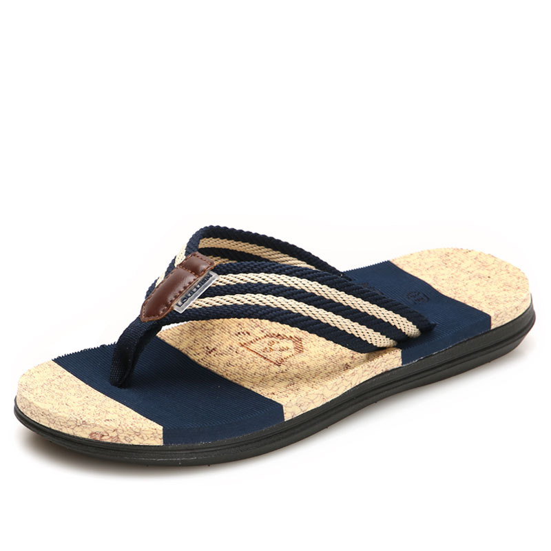 New summer eva flip-flops men custom slippers couple korean-style flip-flops worn outside men beach slippers Specification drawing