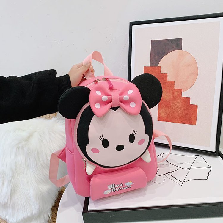 2022 New Korean-style children's schoolbag for 3-6 years old cartoon kindergarten backpacks, lightweight and cute little backpacks for girls Specification drawing