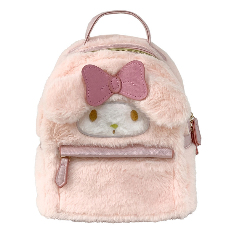 Japanese-style jk Lolita-style cute rabbit girl backpack, ugly and adorable dog furry little backpack with a girlish heart Item Picture