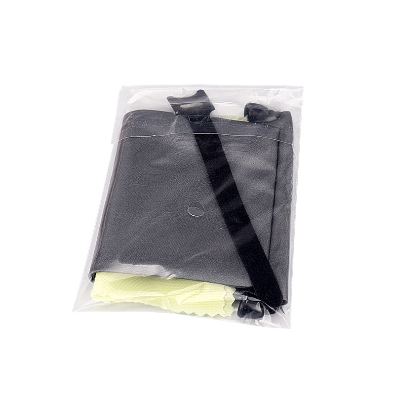 Gift, promotional item and small gift set: Three-piece set of binding thread and tie + wiping cloth + drawstring storage bag details Picture