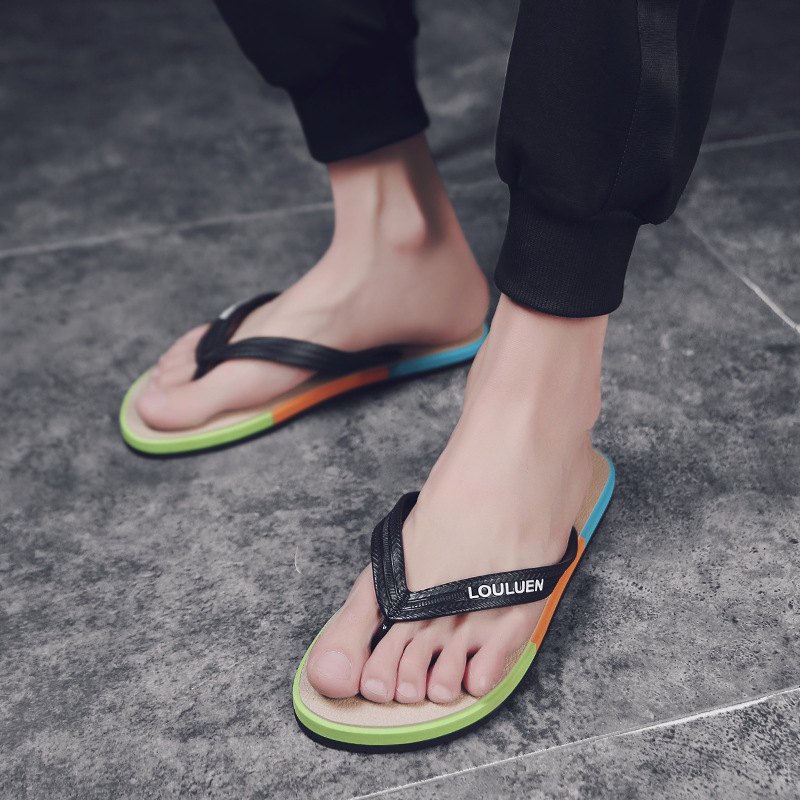 2025 Cross-border summer flip-flops for men, rubber outdoor casual beach slippers, and flip-flops for outerwear, foreign trade Application Scenario