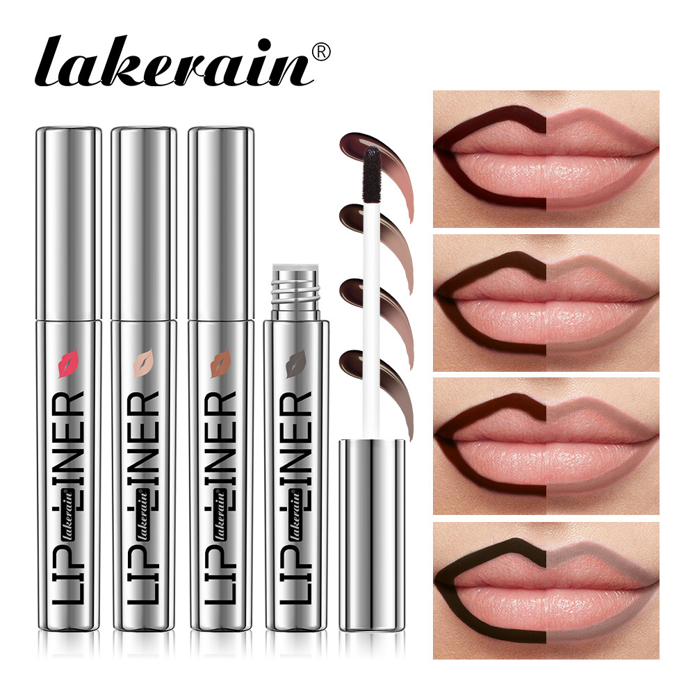 lakerain tear lip liner pen is not prone to smudging and coloring lip liner pen full figure