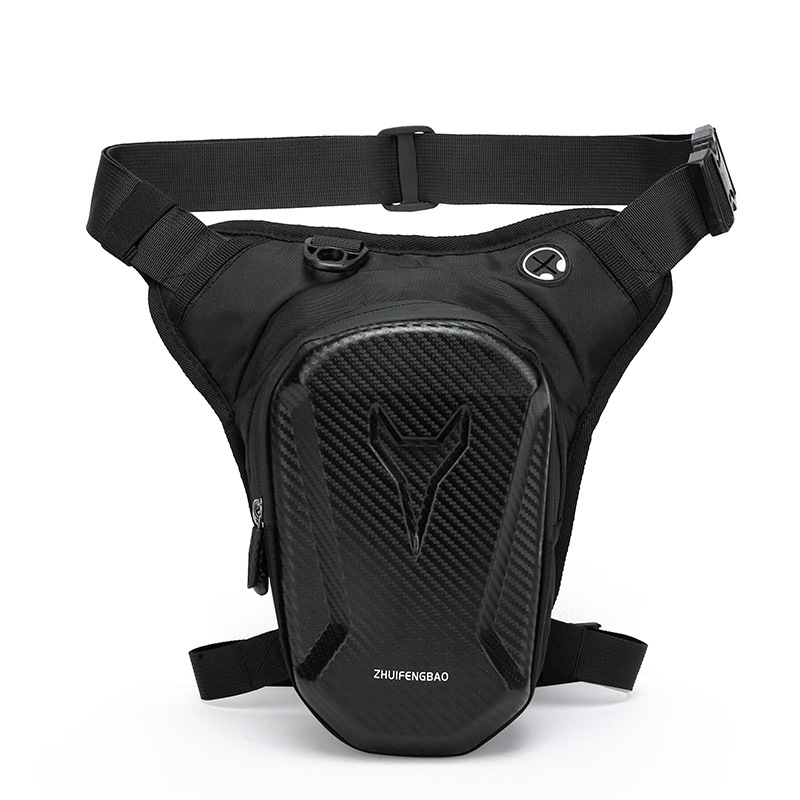Wholesale summer knight motorcycle hard-shell multi-functional leg bags, men's cycling waist bags, outdoor motorcycle crossbody bags Item Picture