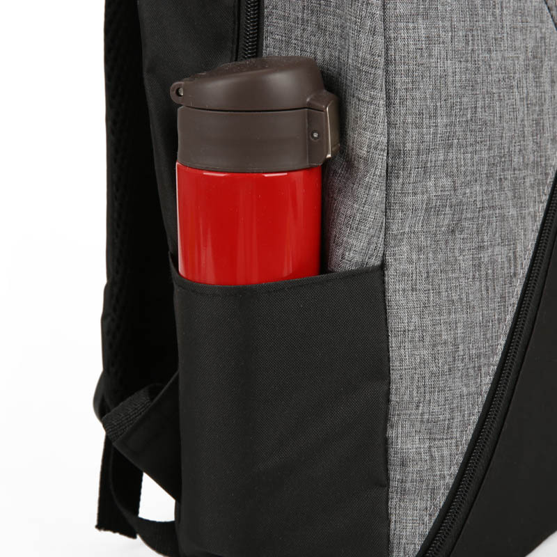 New simple and individual color-blocked backpack, large-capacity fashionable and trendy backpack, business commuting, student computer schoolbag Specification drawing