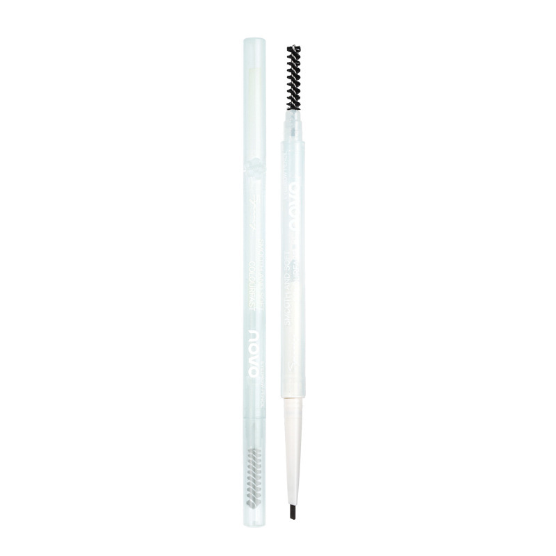 NOVO dual-head ultra-fine rotating eyebrow pencil is long-lasting, waterproof and sweat-proof, does not smudge beginners, and makes each eyebrow distinct and wild Item Picture