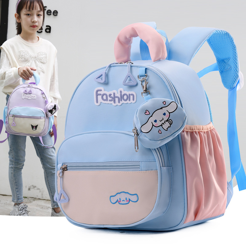 New children's schoolbags with cartoon prints, backpacks for small and middle classes in kindergartens, stylish girls' casual backpacks and travel bags Application Scenario