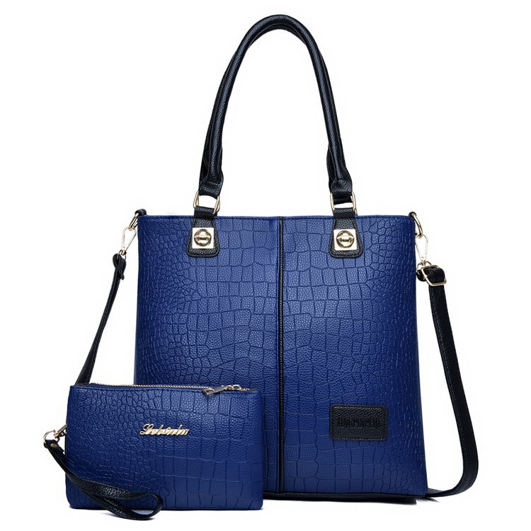 New cross-border women's bag, trendy crocodile-patterned mother and child bag, two-piece set, single-shoulder European and American crossbody bag, global shipping Application Scenario