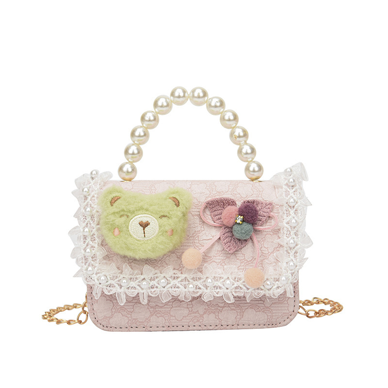 New children's bags, girls' crossbody bag, fashionable and cute, princess bag, trendy for the New Year, single-shoulder delivery for babies Item Picture