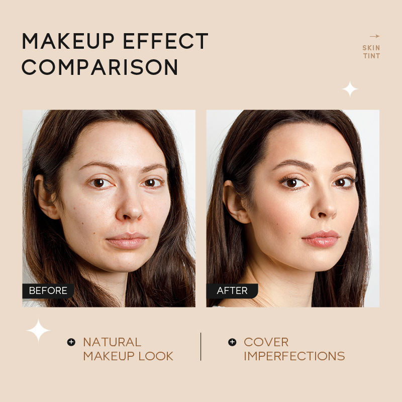 temu version manufacturer LAIKOU Laikou Skin Colorant 30g (tube) Cream Contouring 9-color Primer Makeup Specification drawing