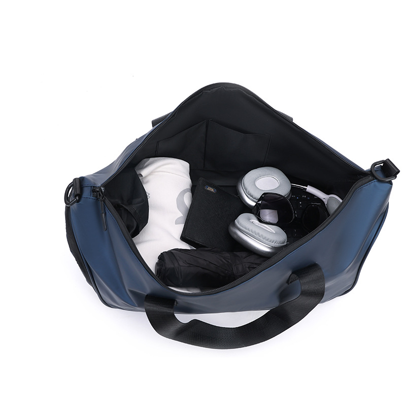 Fashionable and simple hand-held travel bag for outings, short business trips, multi-pocket classified luggage bag for men Item Picture
