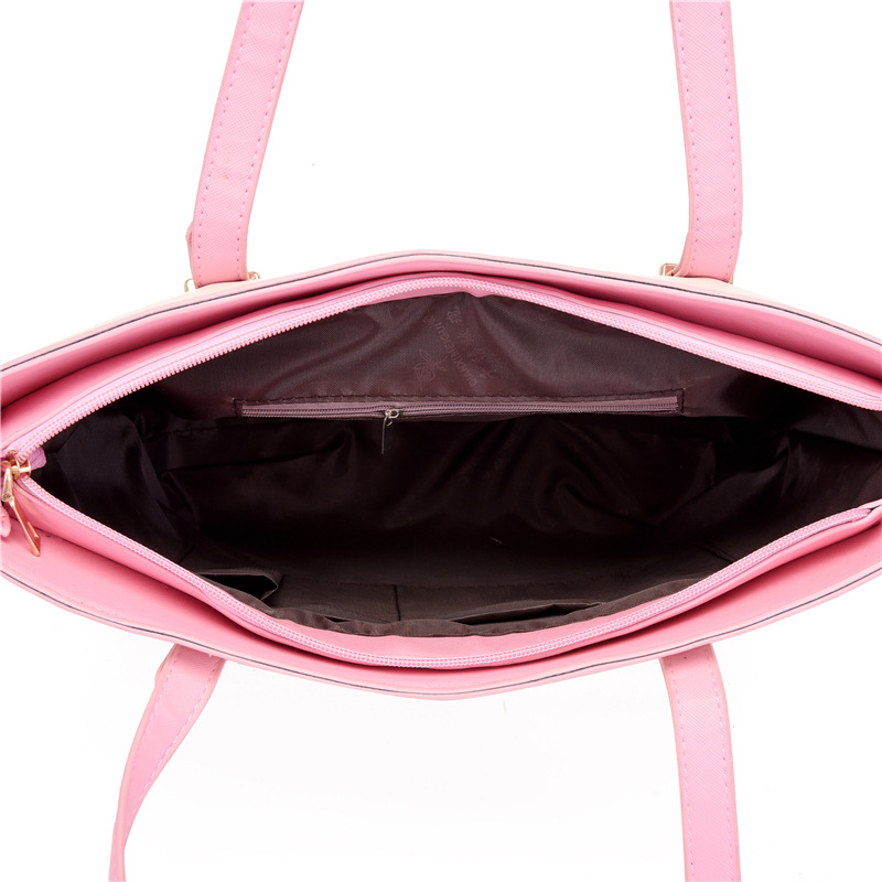 2023 New style mother-and-child bag, grand three-piece set, single-shoulder crossbody hand-held women's bag, factory wholesale, bag consignment cross-border Specification drawing