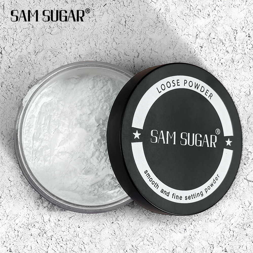 SAM SUGAR's setting loose powder is not prone to smudge and loose powder details Picture