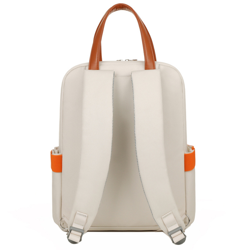 High-end women's backpack, men's Oxford fabric, large-capacity, multi-functional, durable and fashionable business backpack Application Scenario