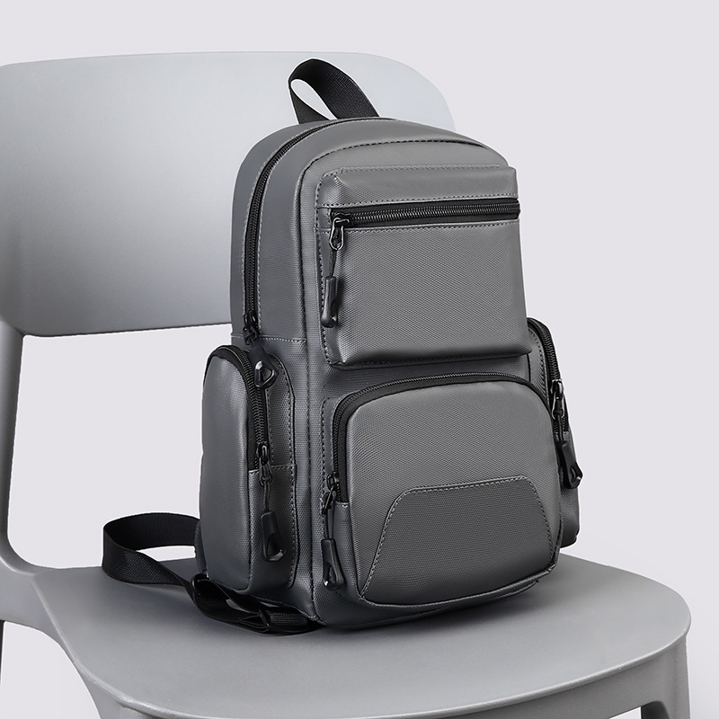 New dual-shoulder or single-shoulder business men's backpack, water-resistant cross-border Oxford fabric men's computer backpack Specification drawing