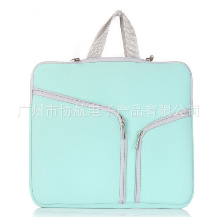 Diving material computer bag for Apple 11Air13 Pro 15-inch color multi-pocket laptop inner liner details Picture