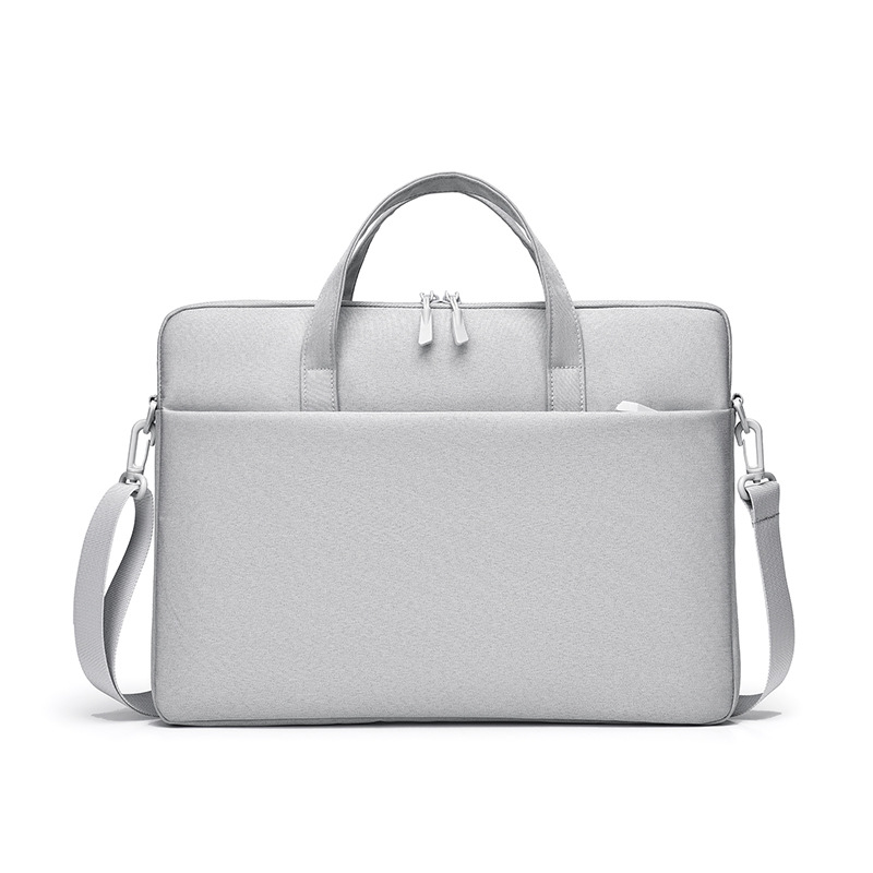 The 2023 new laptop bag is suitable for women, featuring an Apple 14-inch and 15.6-inch airbag shockproof laptop shoulder bag for men full figure