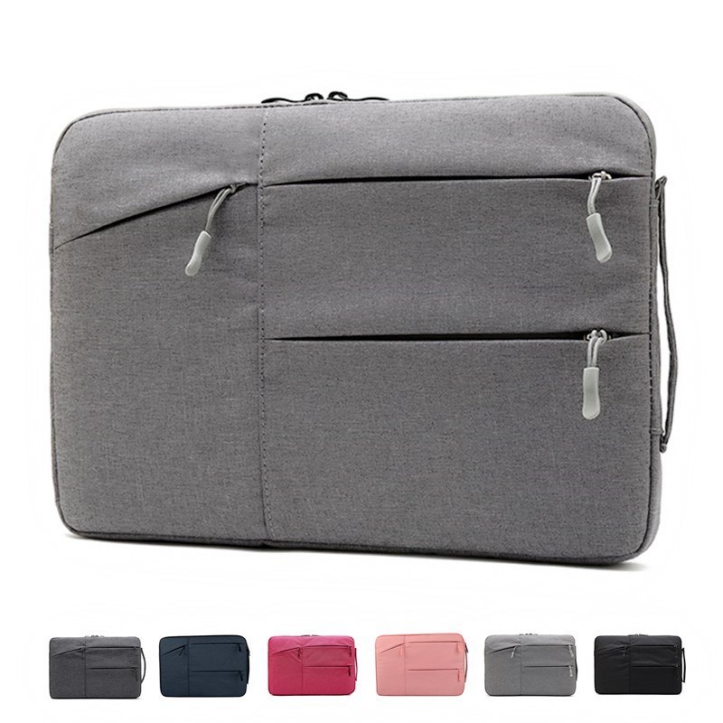 The handle computer bag is suitable for Apple 13, Huawei 15 inch multi-pocket tablet computer storage bag and notebook inner bag full figure