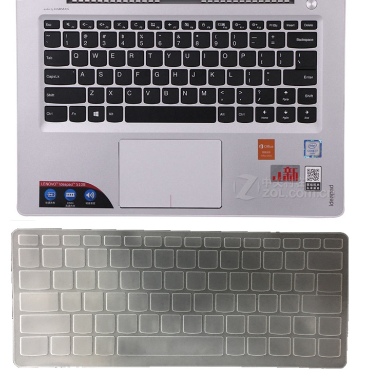 Silicone keyboard protectors suitable for Lenovo Xiaoxin, ASUS, Huawei, Xiaomi 13, Dell and Apple 14-inch laptops full figure