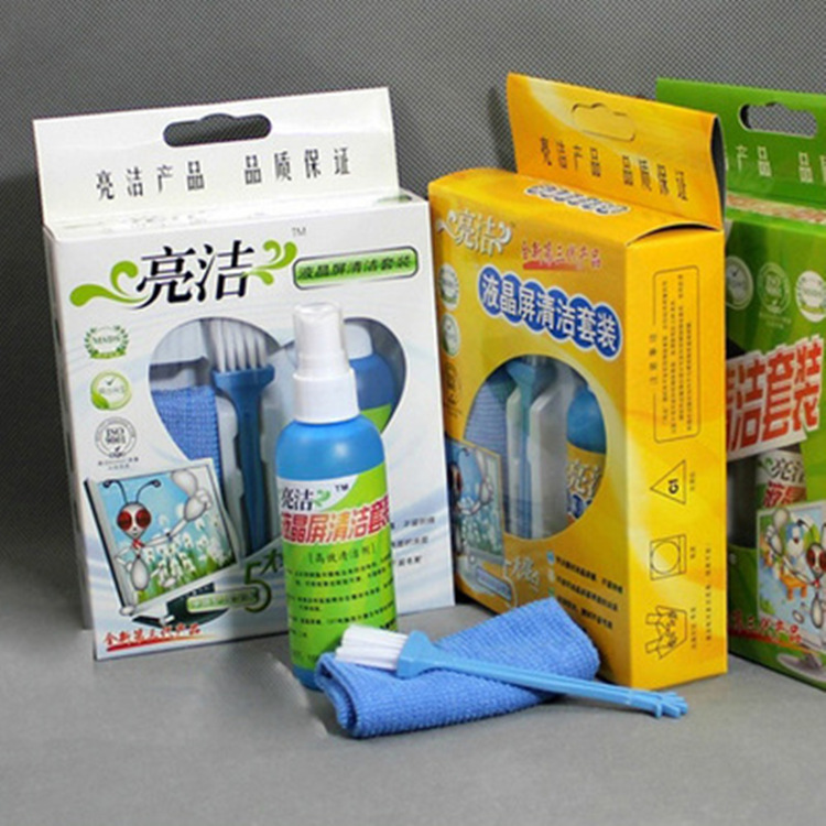 Wholesale and delivery of three-in-one bright and clean cleaning sets for laptop, LCD, mobile phone, tablet and screen cleaners and cloths