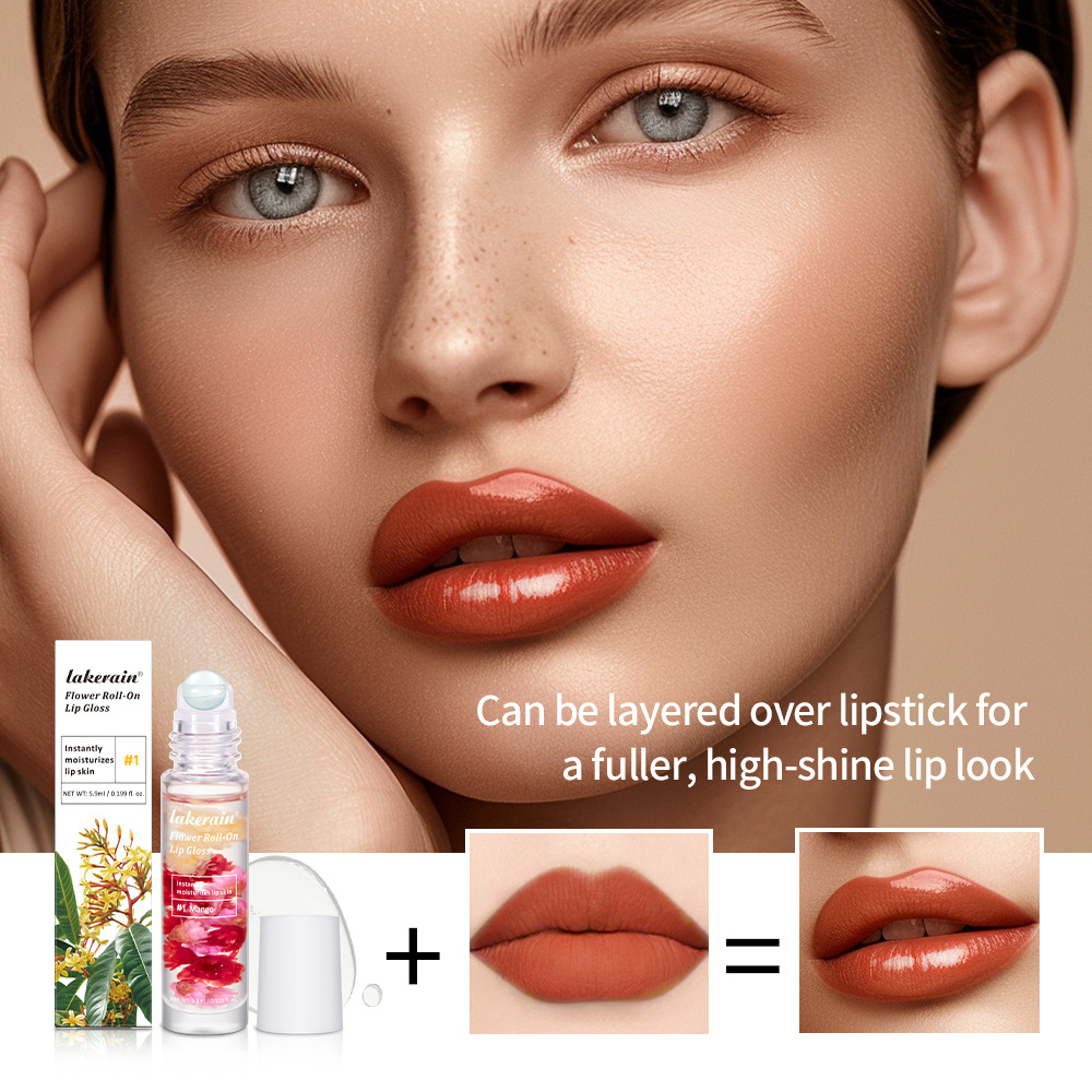 lakerain Rolling Lip Oil Fruit-flavored Rolling Lip Oil details Picture