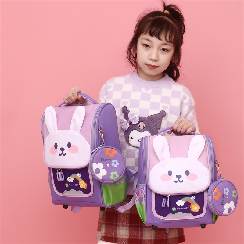 2024 New style kindergarten children's schoolbag for medium and senior class boys and girls Cartoon Space reduced load large-capacity backpack details Picture