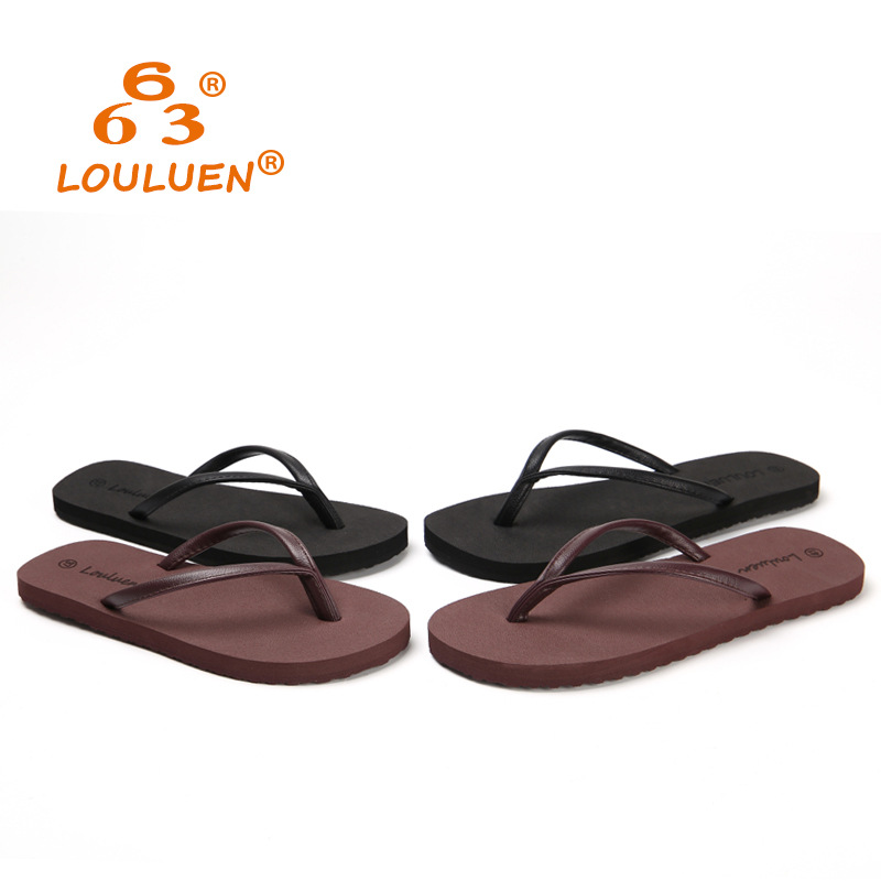 Couple flip-flops, summer student beach flip-flops, outdoor Korean-style trendy men's cooling slippers wholesale Application Scenario