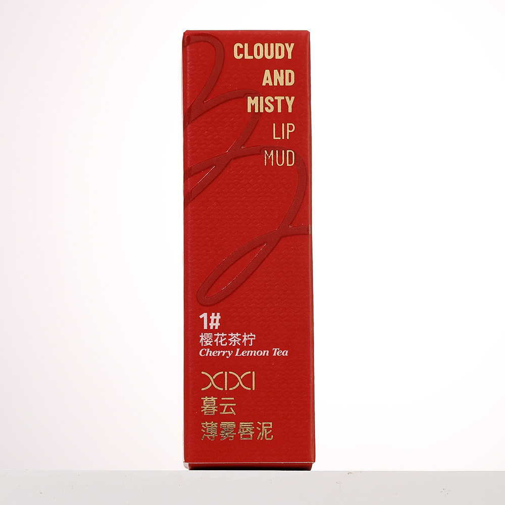 xixi Evening Cloud Mist Lip Mud Color-enhancing Lip Mud matte finish easy to handle, brightening complexion and whitening. Affordable lip for students Application Scenario