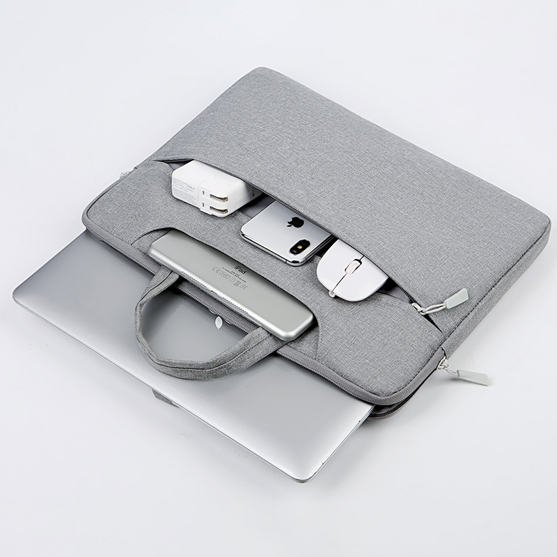 Wholesale 15.6-inch tablet and laptop bags, men's 14-inch hand-held inner bags, iPad bags, conference briefcases Application Scenario