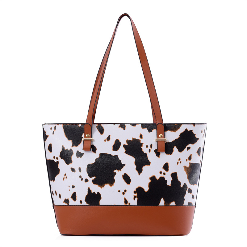 Cross-border new 2024 Women's bag, fashionable large-capacity hand-held buns, mother bag, four-piece set, single-shoulder crossbody bag wholesale bag Item Picture