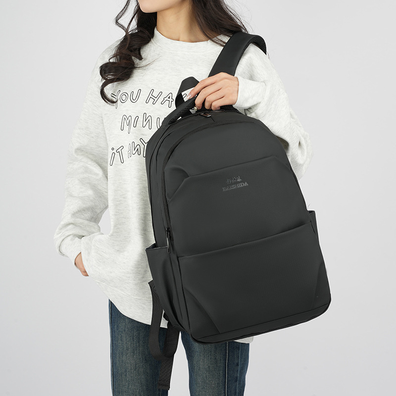 New men's backpack, a universal large-capacity laptop bag for business trips, and a simple and casual travel backpack Specification drawing