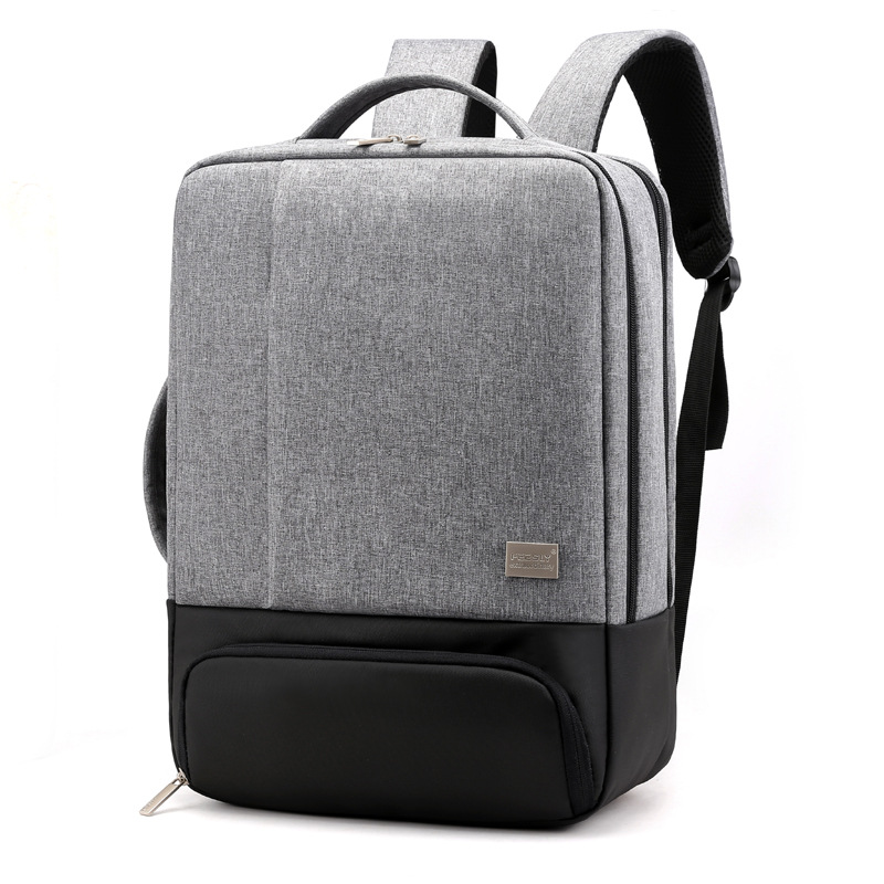 Wholesale multi-functional backpacks, men's business computer bags, Oxford cloth large-capacity student bags, conference gift backpacks full figure