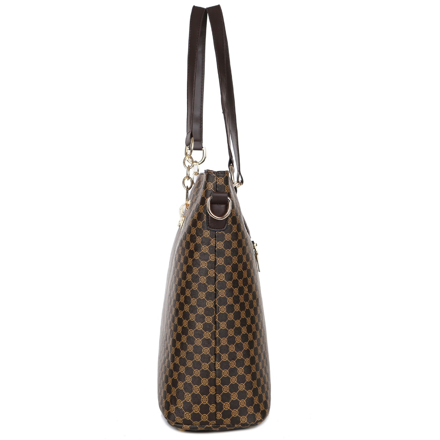 Women's bag 2023 New foreign trade trendy mother and child bag six-piece set, fashionable printed, versatile, single-shoulder crossbody bag, small handbag details Picture