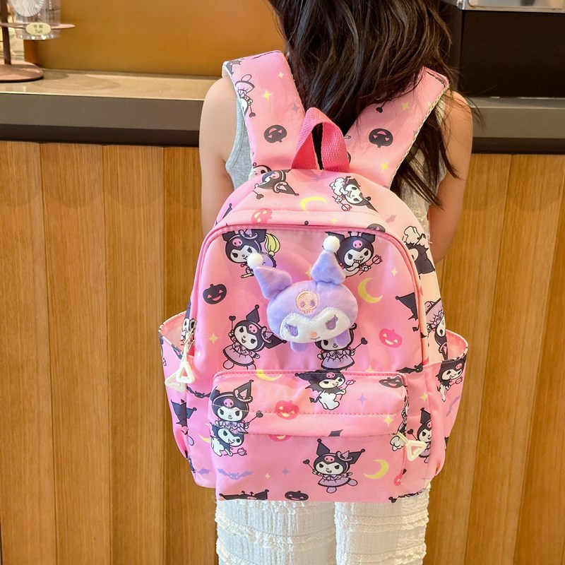 Kulomi Mini Backpack, a cute travel backpack for girls, 2024 new mini children's travel versatile backpack Specification drawing