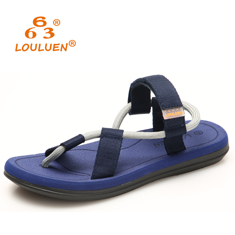 New summer sandals for men and women, trendy couple beach shoes, Korean style home men's slippers, Vietnamese slippers for export, large size Application Scenario