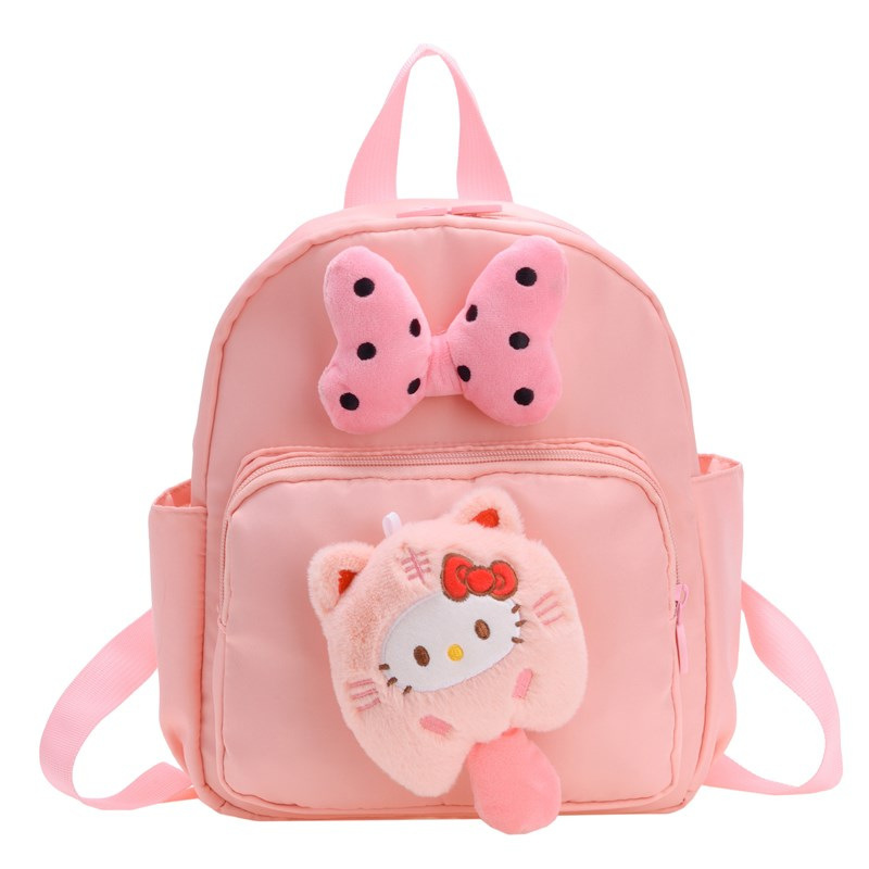 The new cartoon children's backpack for girls aged 2 to 5 is a cute, lightweight and portable backpack for early education and kindergarten Item Picture