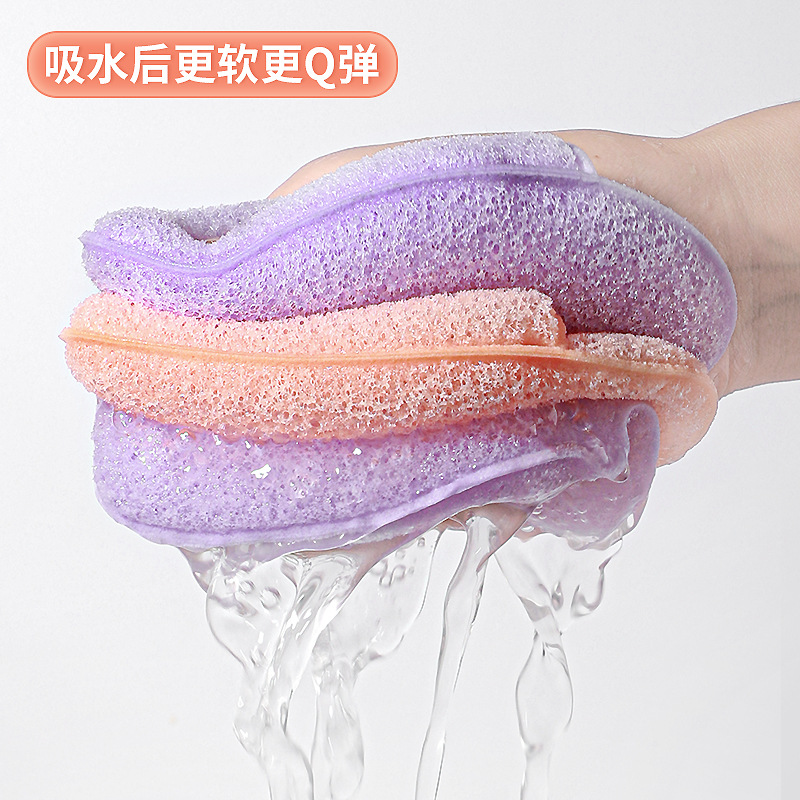 Gloves for washing the face, sponge for cleansing, makeup remover cotton for deep cleansing, soft and thick foam cotton for wiping the face are recommended Application Scenario