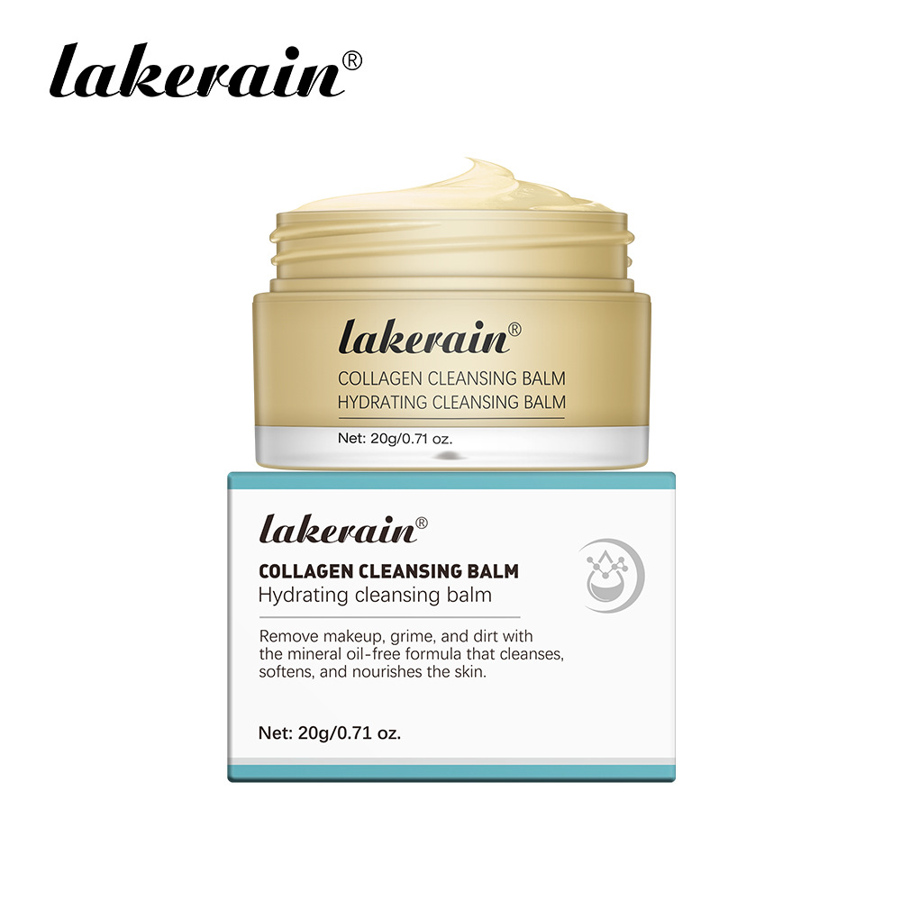 lakerain Makeup Remover Cream with rose fragrance, gentle and refreshing. Facial and lip makeup remover cream Item Picture