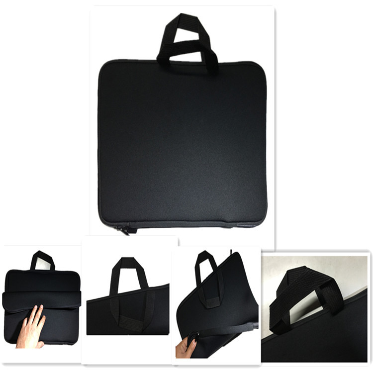 Factory wholesale diving material computer bags, SBR zipper bags, 13-inch, 14-inch, 15-inch notebook inner liner bags with handles Application Scenario