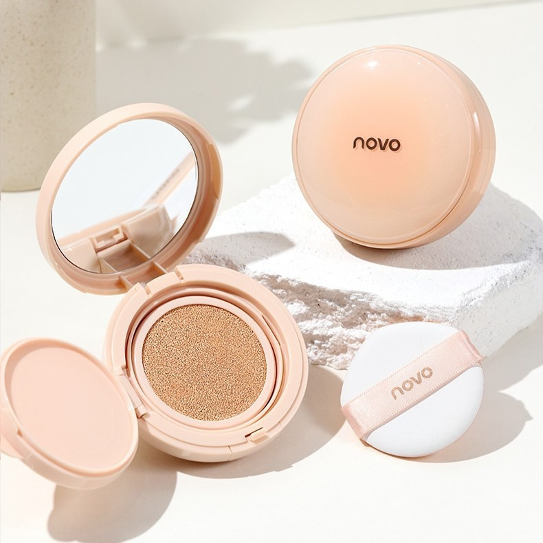 NOVO Velvet Mist Long-lasting Cushion Cream Conceals blemishes, moisturizes without powder clogging, is waterproof and sweat-proof, and does not smudge for a long time. BB Foundation Cream Specification drawing