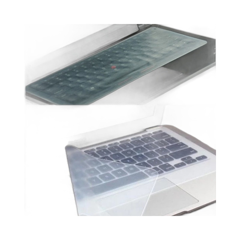 14-inch universal silicone keyboard film, 15.6-inch notebook flat notebook film, transparent keyboard protective film Item Picture
