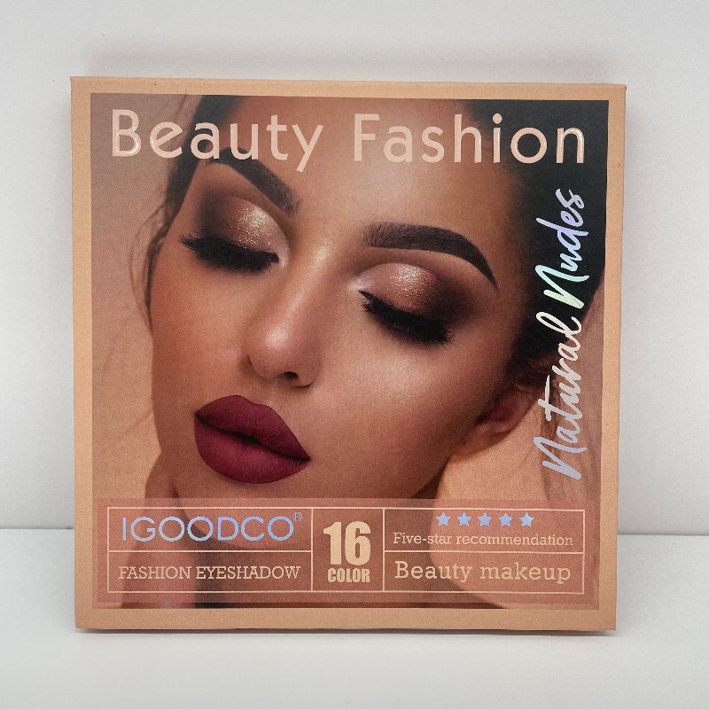 Cardboard eye shadow Book eye shadow 16 colors eye shadow details Picture